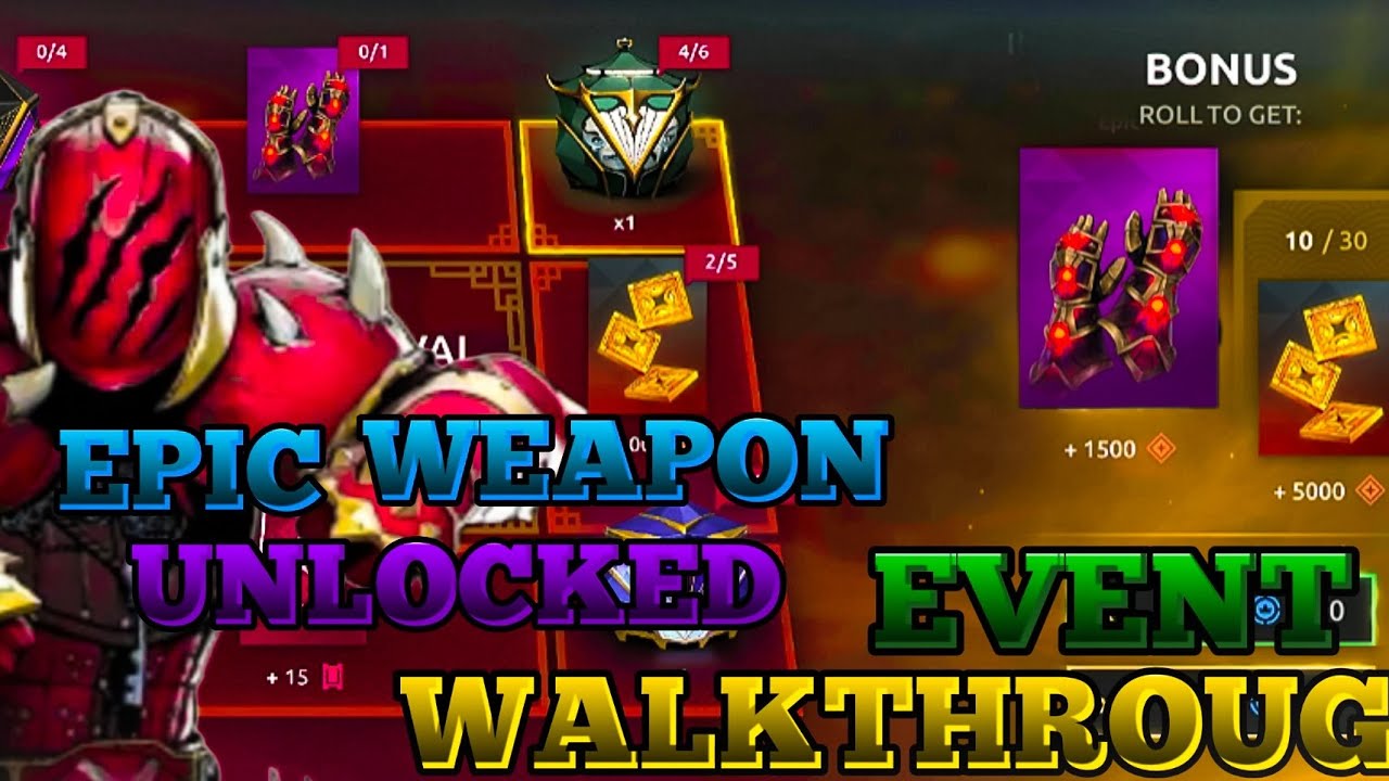 Finally I unlock Clad Epic Weapon 🥳|| Event Gameplay  || Shadow Fight Arena