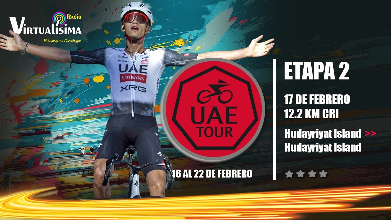 🔴En vivo UAE TOUR 2026 | Etapa 2 | EVENEPOEL - MOLANO - QUINTANA - HIGUITA - DEL TORO  #UAETour2026