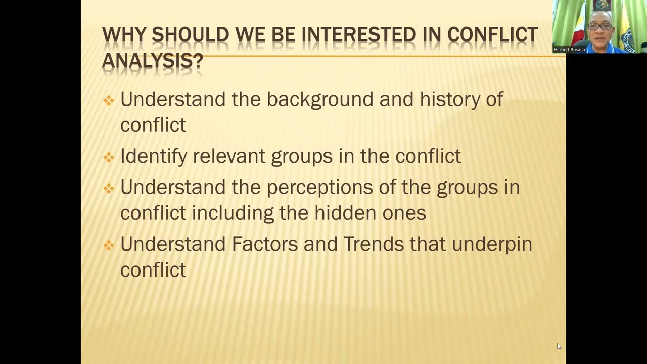Lecture 1   Conflict Analysis