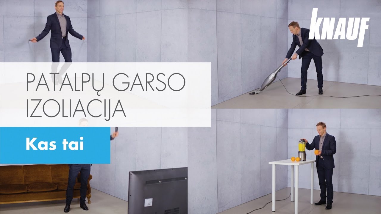 Patalpų garso izoliacija - kaip ją sukurti?