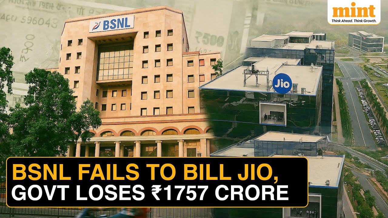 How BSNL&rsquo;s Failure To Bill Jio For 10 Years Cost Government ₹1,757 Crore | CAG&nbsp;Report Full Details