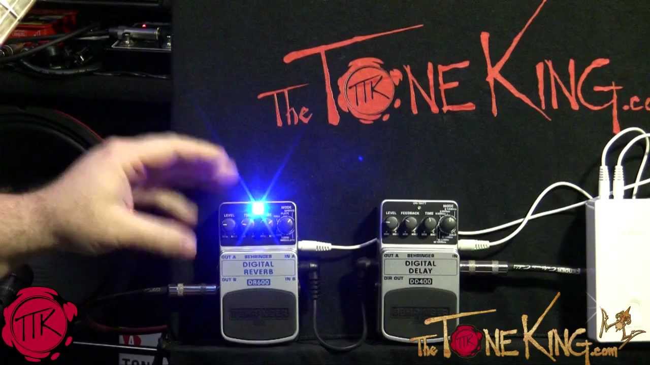Реверберация и задержка от Behringer: 30 педалей за 30 дней: День 5: DD400 и DR600