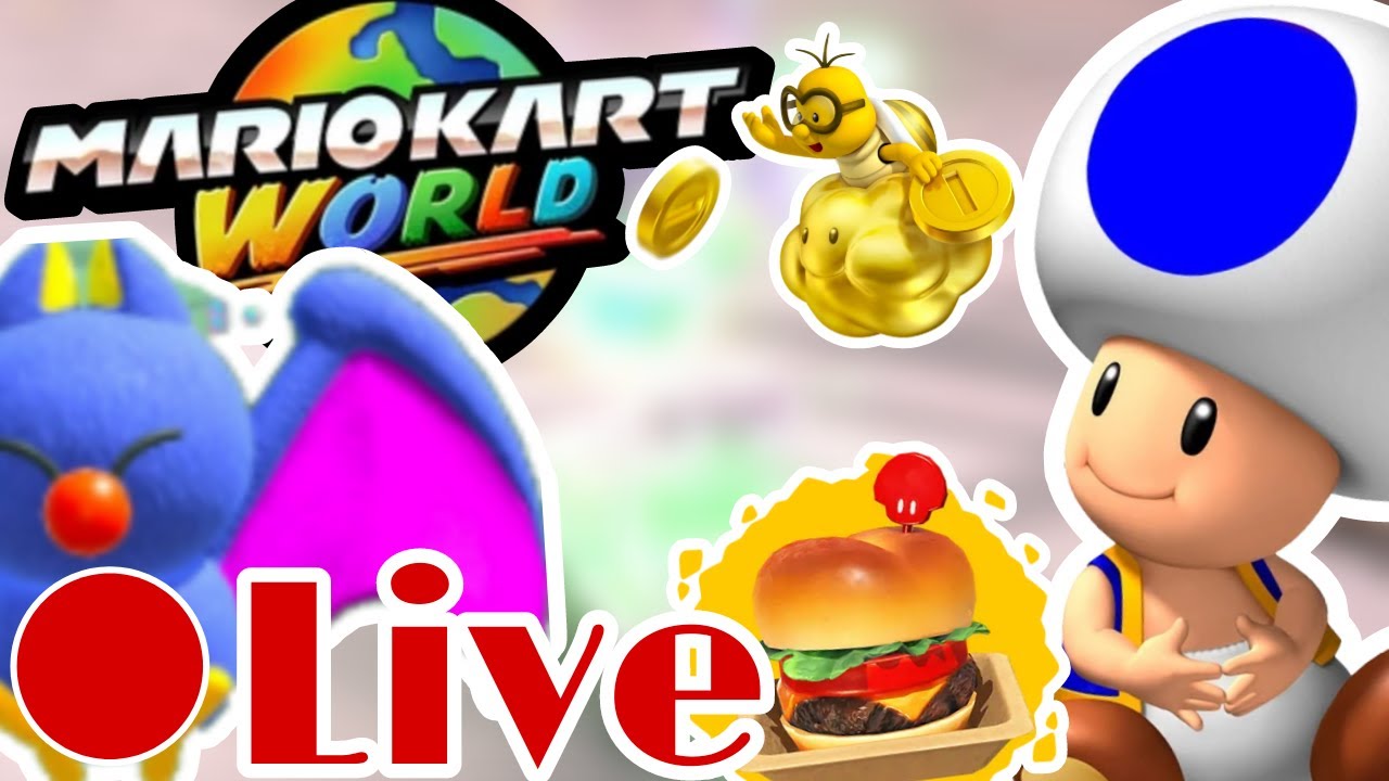 Mario Kart World🌎|Switch 2|🔴LIVE| Flapp Flapp ist mein Superstar ⭐ 🛴🚦