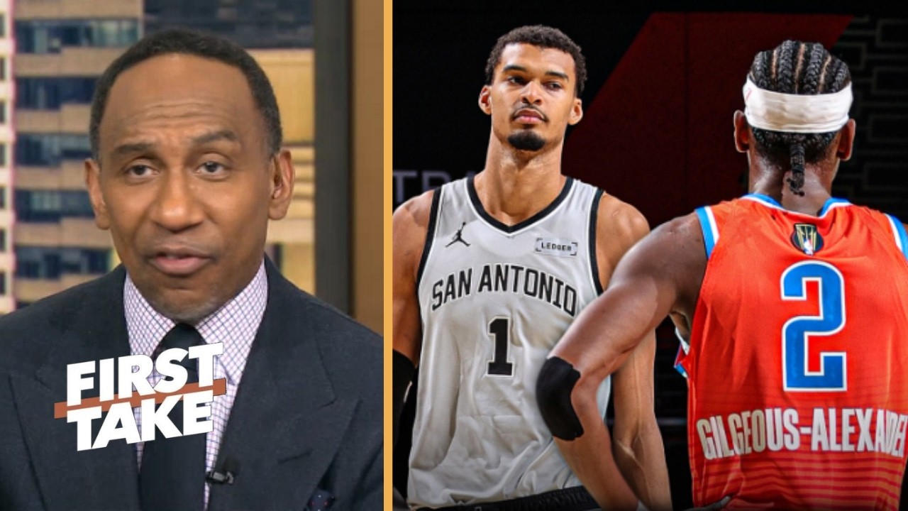 FIRST TAKE | Thunder isn’t beating the Spurs without Jalen Williams - Stephen A. on higher right now