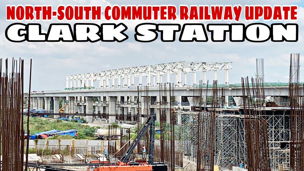 CLARK STATION, NORTH SOUTH COMMUTER RAILWAY UPDATE. CLARK ANGELES CITY PAMPANGA. NSCR UPDATE!
