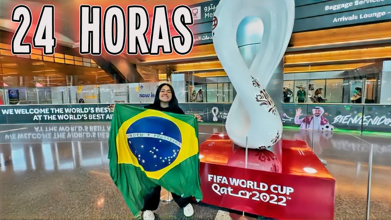 24 HORAS INDO PRA COPA NO CATAR !!!