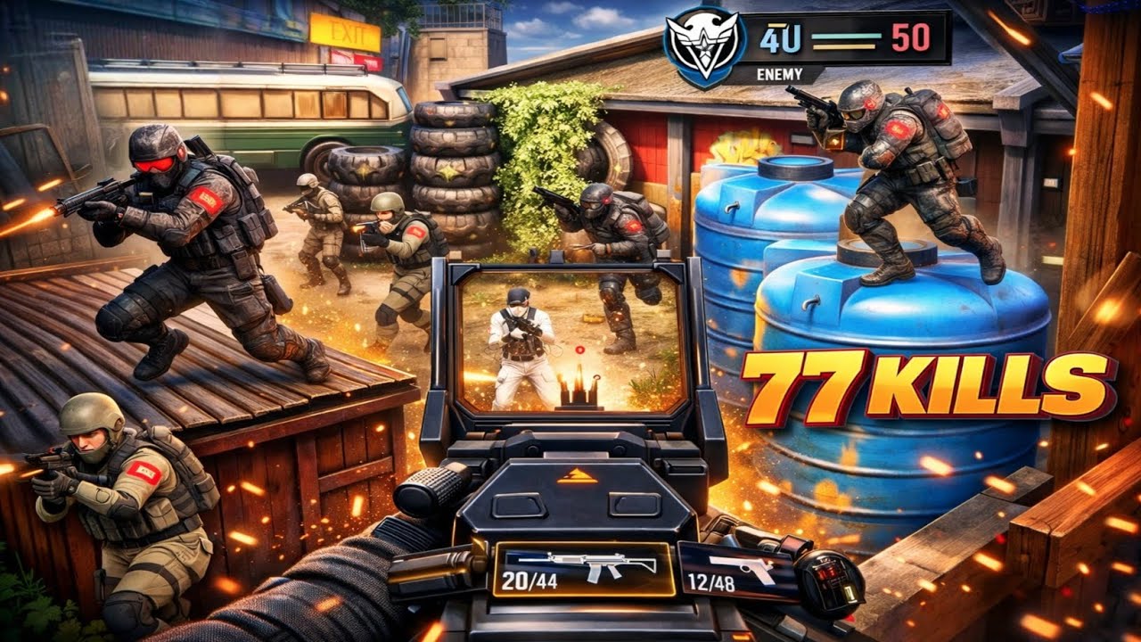 EPIC COD Mobile Match 💥 77 Kills Record Gameplay