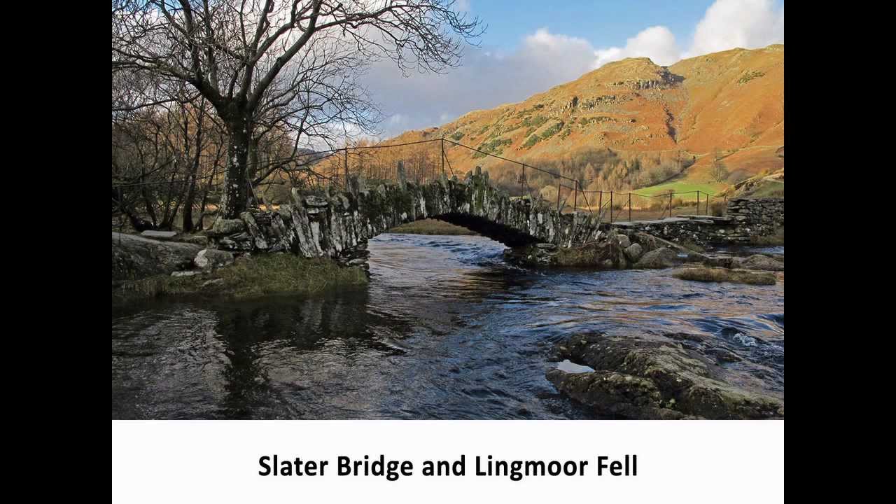 Elterwater, Skelwith Force and Colwith Force from Elterwater