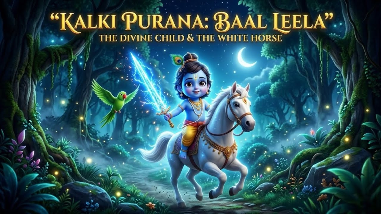 क्या कल्कि अवतार पहले ही धरती पर आ चुके हैं? 😲 | Baal Leela Story | Kalki Purana Hindi | Animation