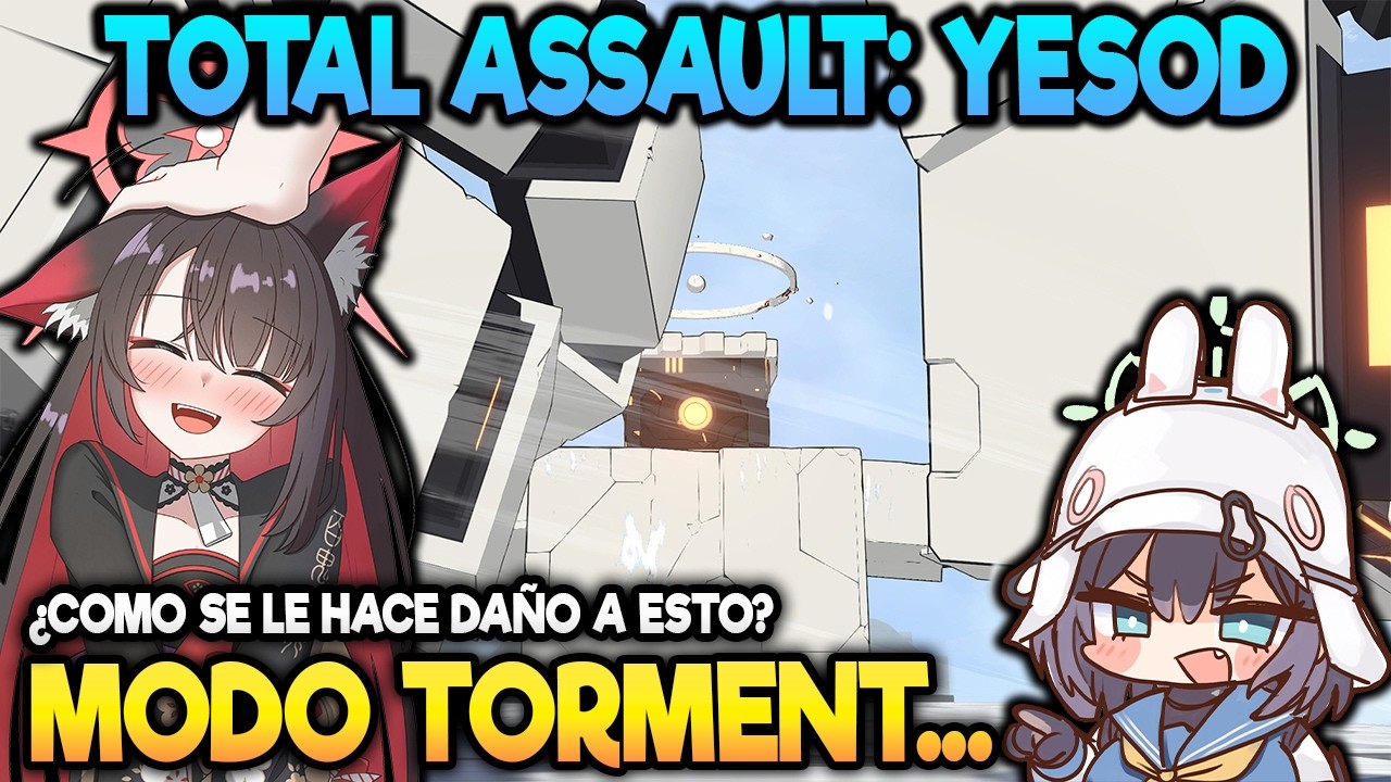 Blue Archive | Total Assault - Yesod | Modo TORMENT - Una rotación imperfecta...