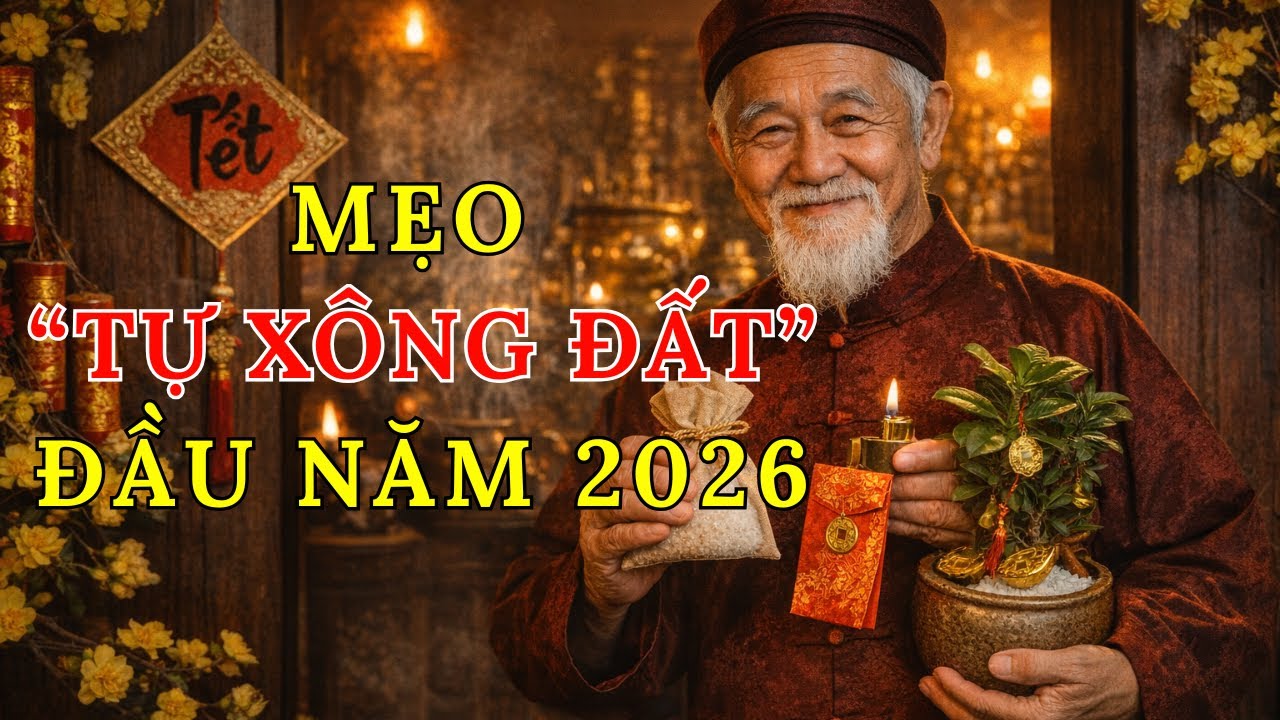 Tự Xông Đất Đầu Năm 2026 – Mẹo Đơn Giản Nhưng Rước Lộc Cực Mạnh