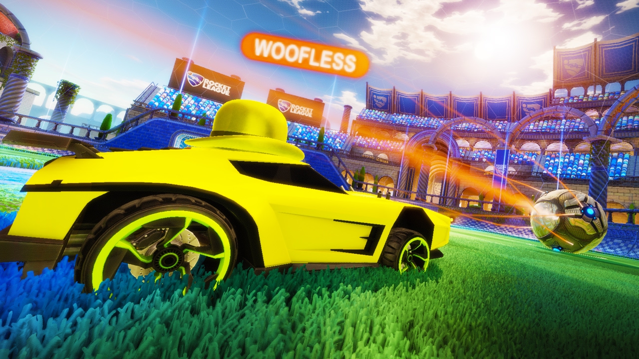 Welp... using a new car in ranked.