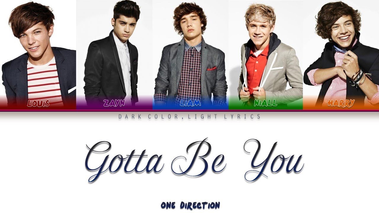One Direction 'Gotta Be You' Lyrics [Color Coded ENG_ESP]