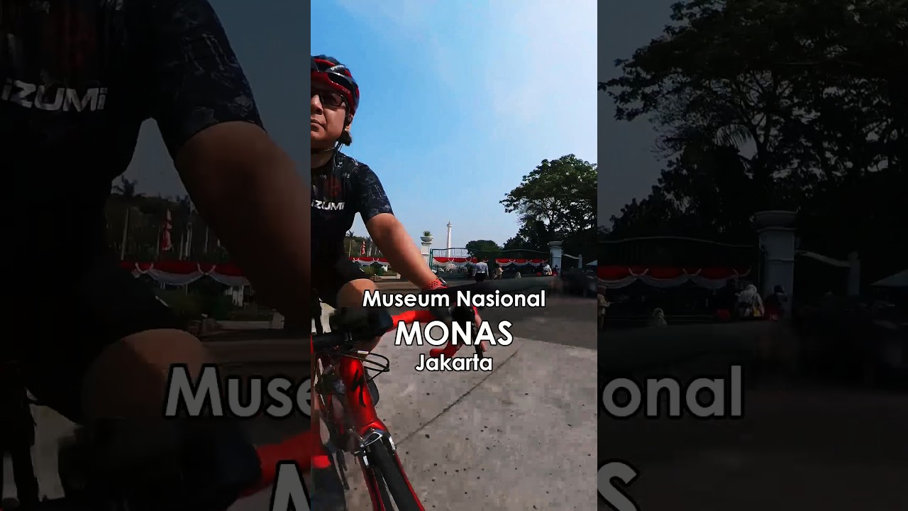 Medan Merdeka Selatan #cycling #gowes #cyclist #ridevlog #jakarta #monas #silang #merdeka #bakmiride