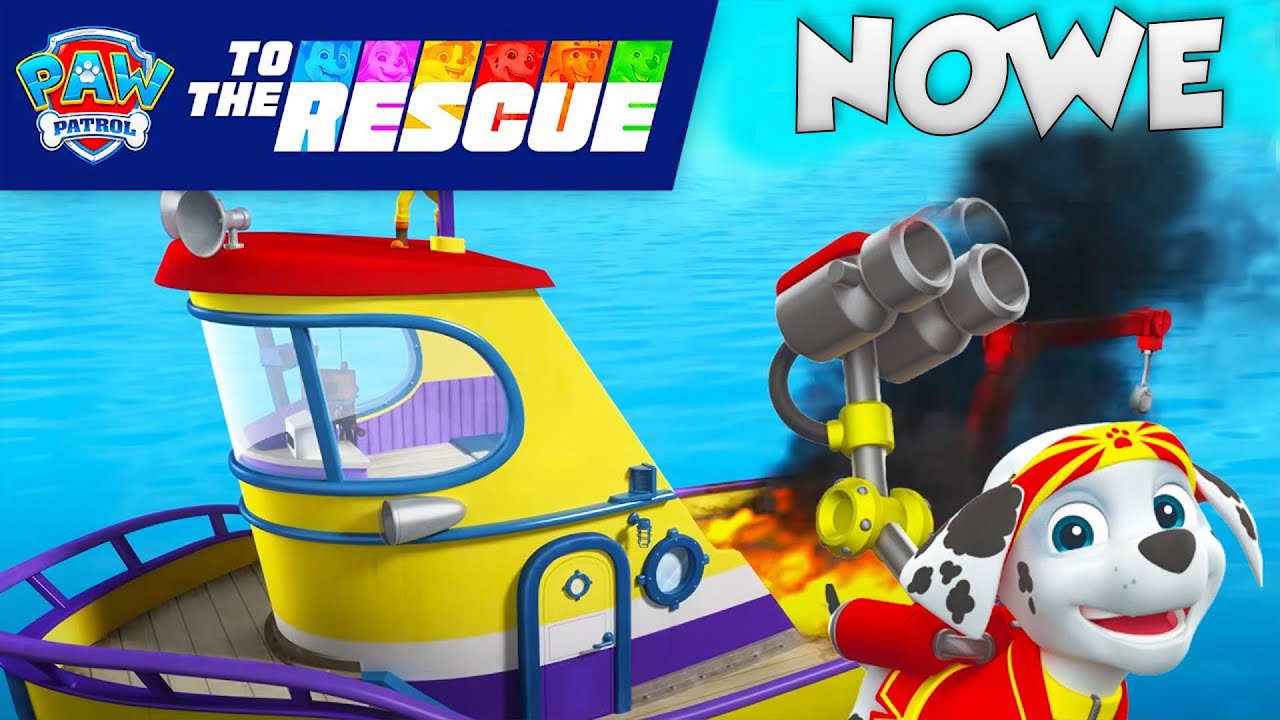 NOWE! Marshall i zgrillowana ł&oacute;dź | PAW Patrol: Na ratunek | Psi Patrol Polski