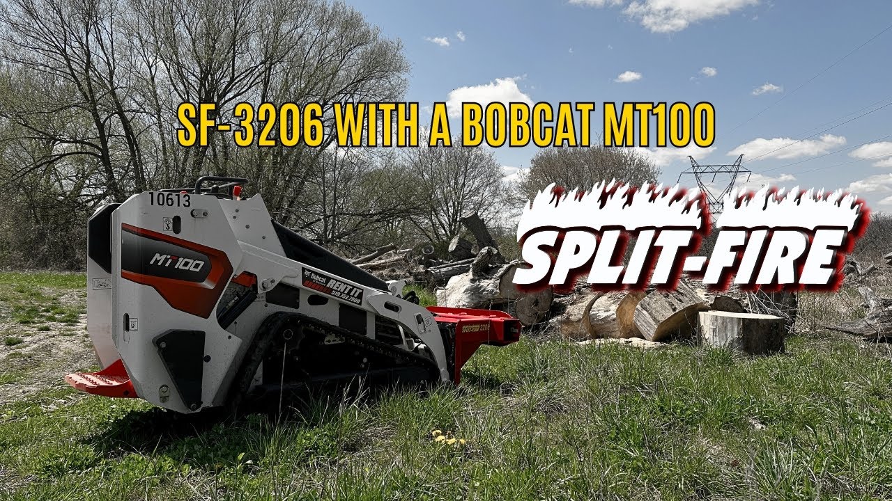 Split-Fire | 3206 mounted on a Bobcat MT100 | HD 4K