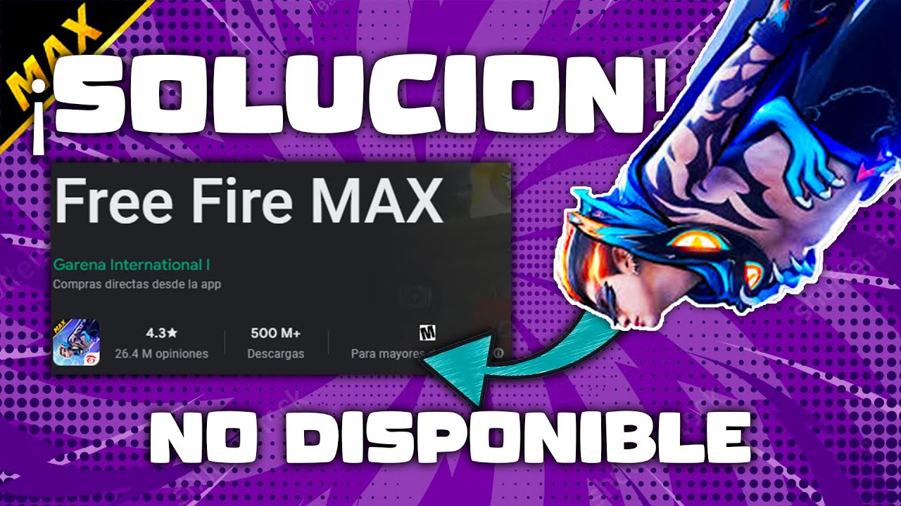 ¿Cómo DESCARGAR FREE FIRE MAX si no esta disponible en mi PAÍS?