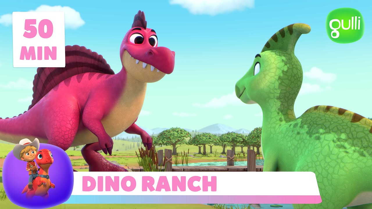 DINO RANCH ✨ PAS TOUJOURS FACILE d'être LE NOUVEAU… 😫🤷‍♀️ ​(Compilation d'épisodes en entier)