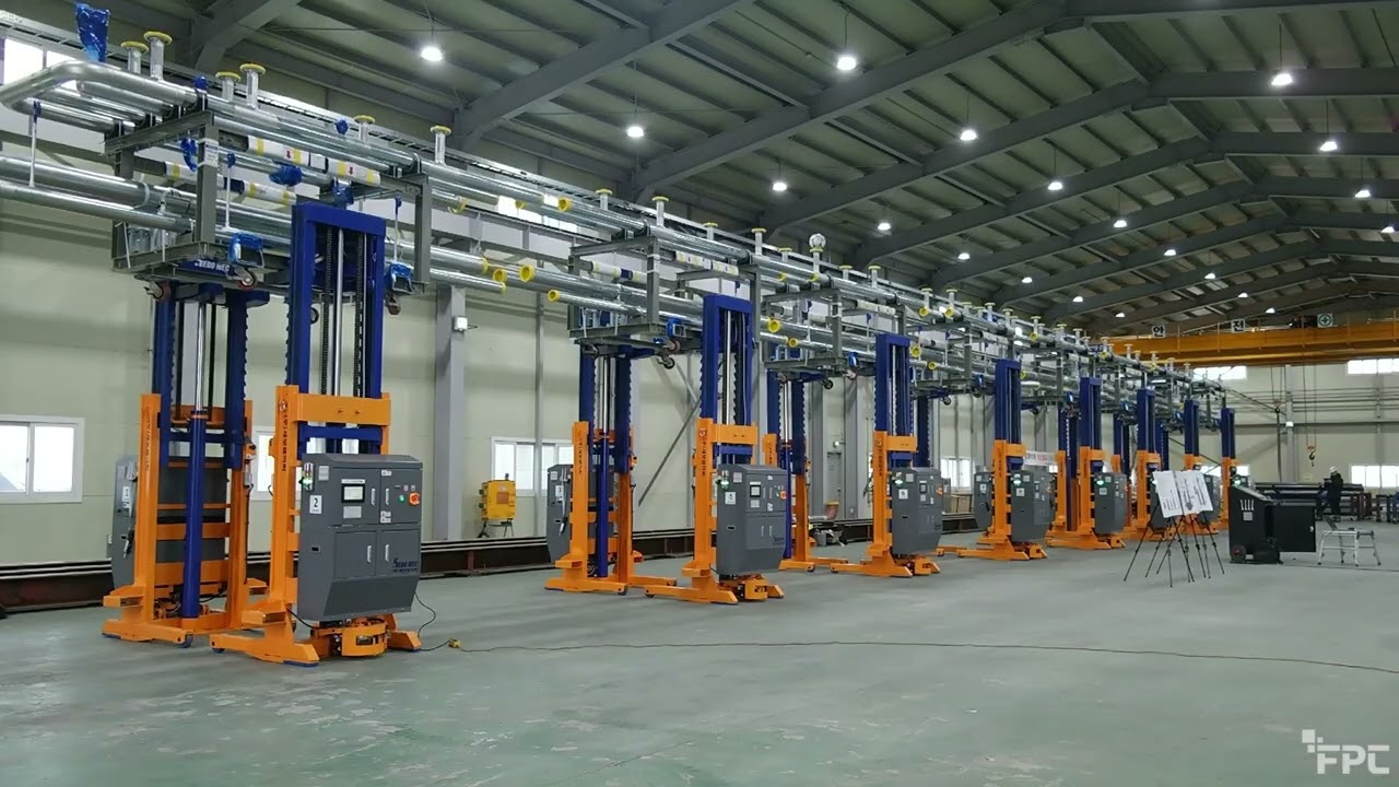 FAB Module Lift(FML) 실제 모듈 동조 양중