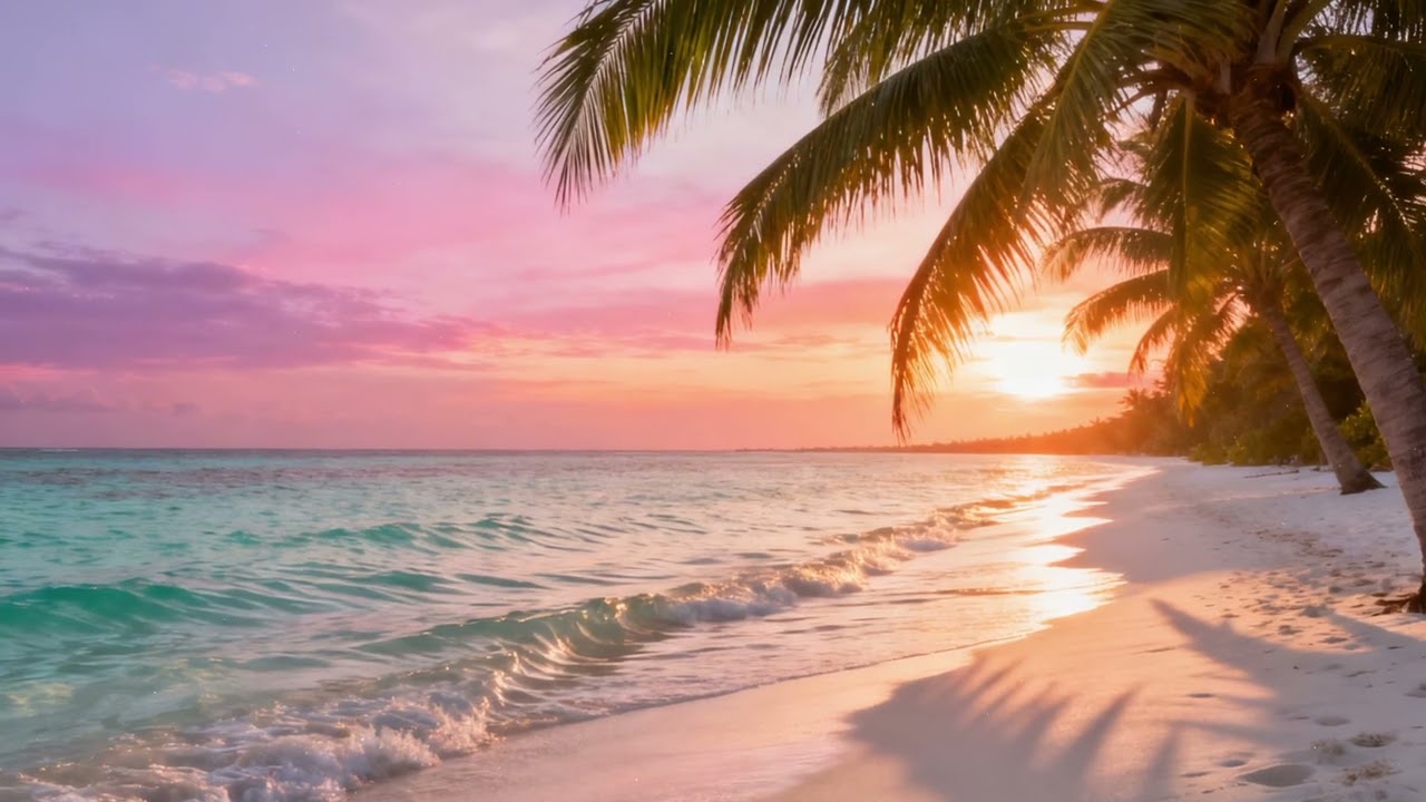 Time for a Sleep (Beach Sounds) Wide Beach Ocean Sounds