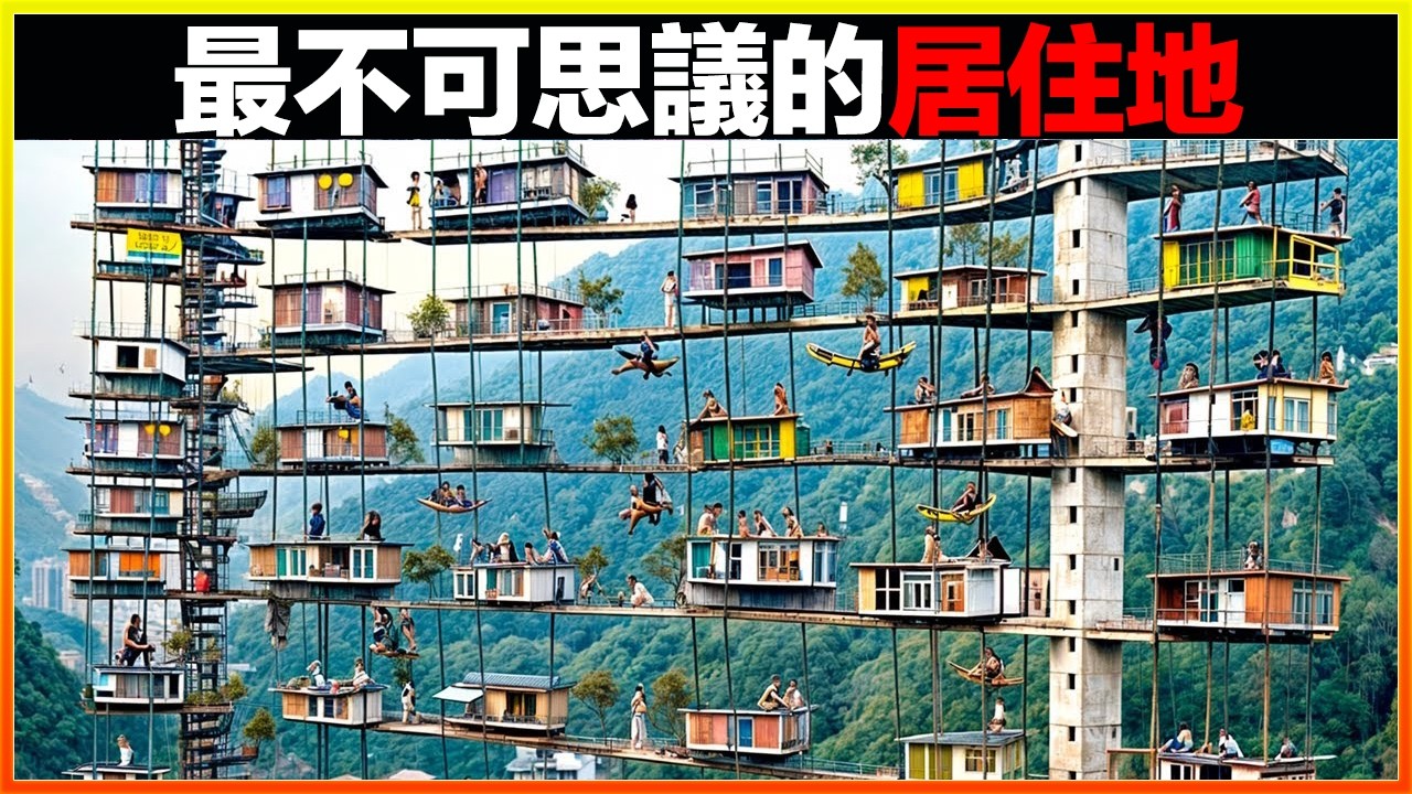世界上第一座旋轉摩天大樓，居然在這個國家？16個最不可思議的居住地，每一個都令人大開眼界｜發現｜排名｜世界之最｜地球之最｜獵奇｜睡前故事