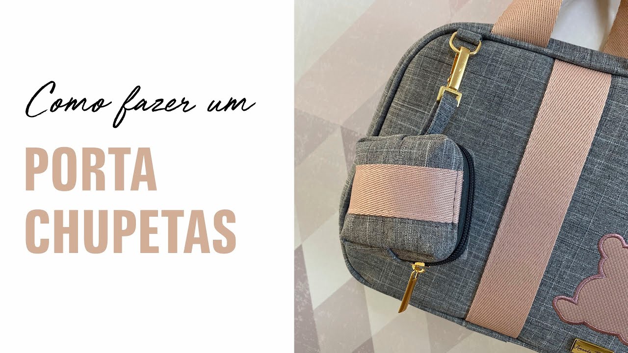 Como fazer um Porta Chupetas - Passo a Passo - PAP - Tutorial - DIY