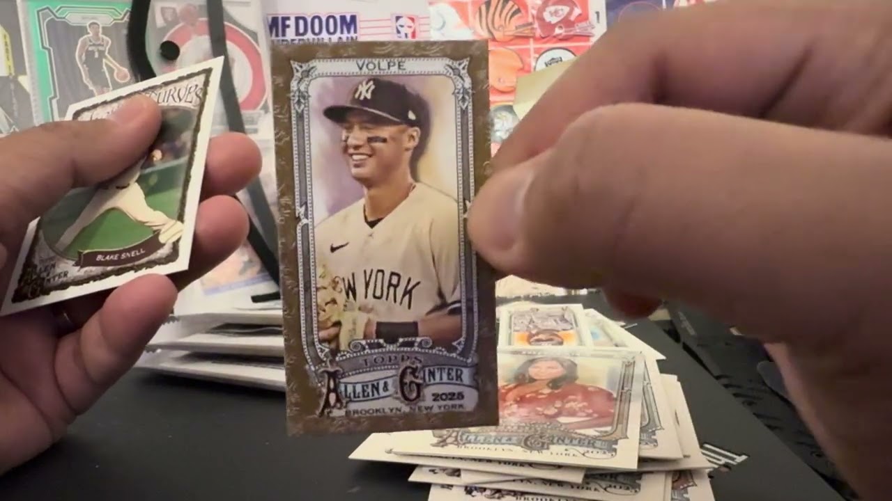 What Is The Deal With Topps Allen & Ginter Baseball Cards? 