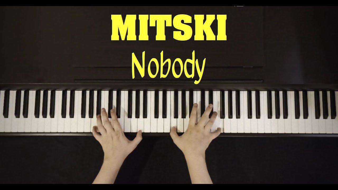 Mitski - Nobody (Piano cover)