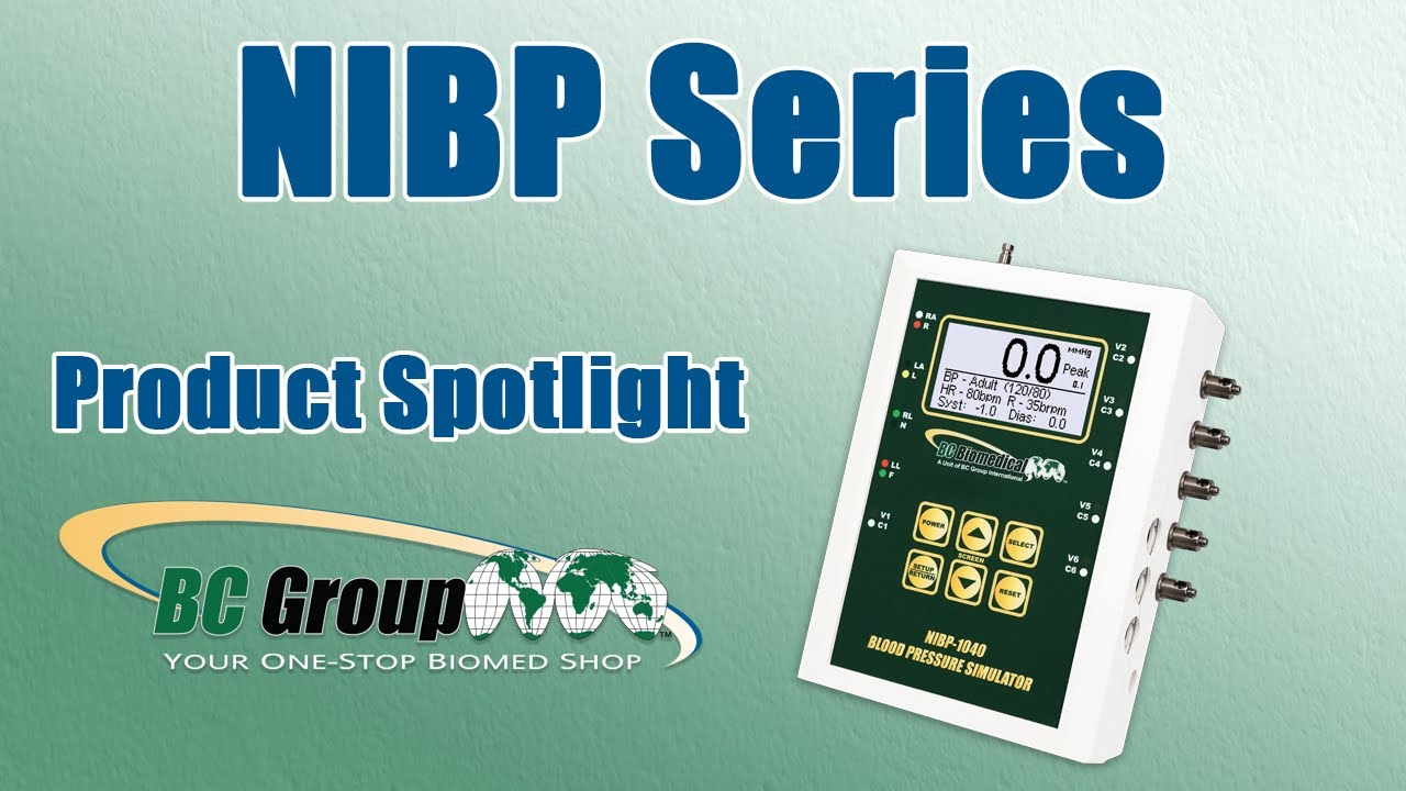 NIBP Series Non-Invasive Blood Pressure Monitor: Product Spotlight