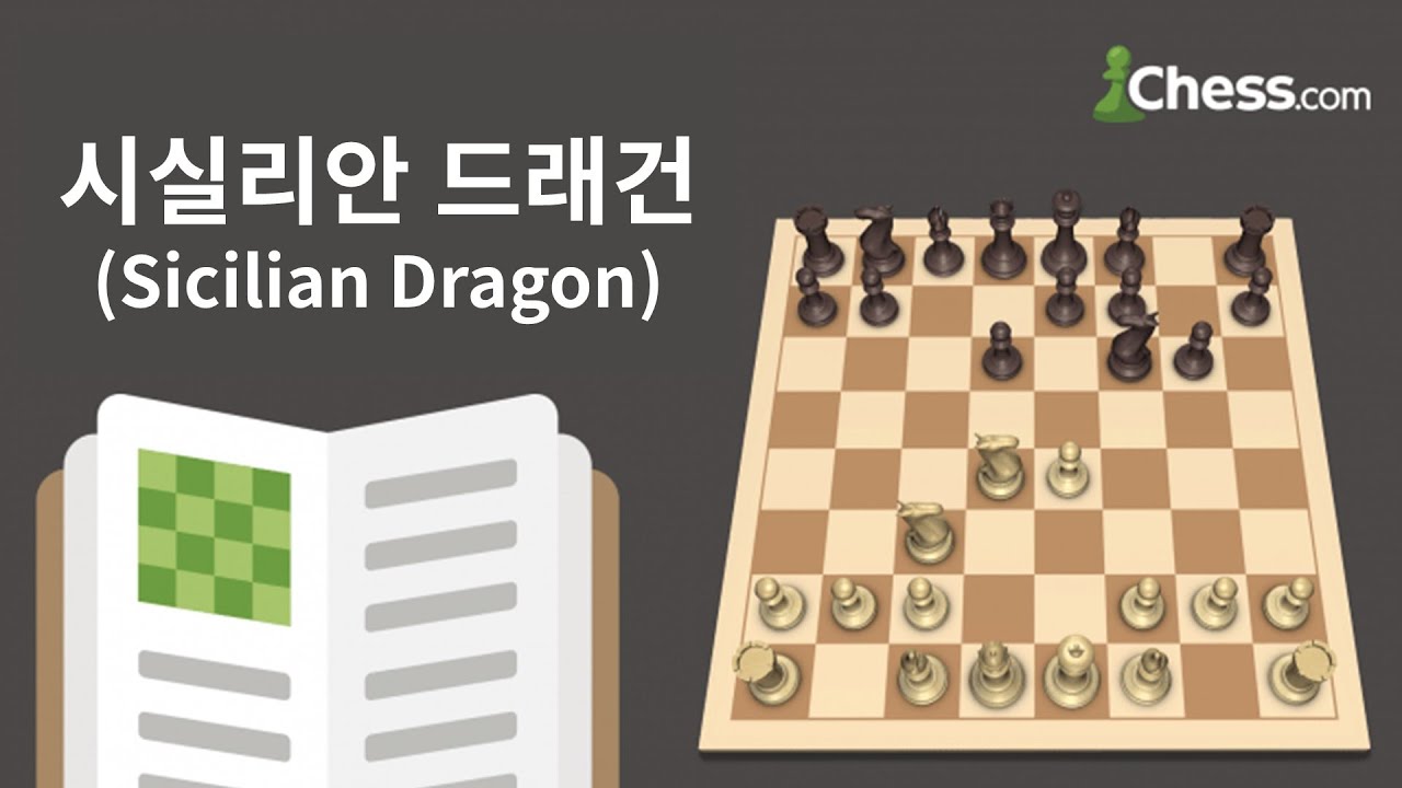 시실리안 디펜스: 드래건 바리에이션 (Sicilian Defense: Dragon Variation) - 체스닷컴 체스 오프닝 50