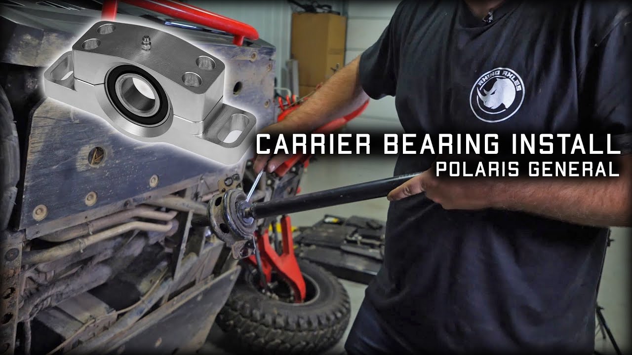 SuperATV Heavy Duty Carrier Bearing Install | Polaris General | How To