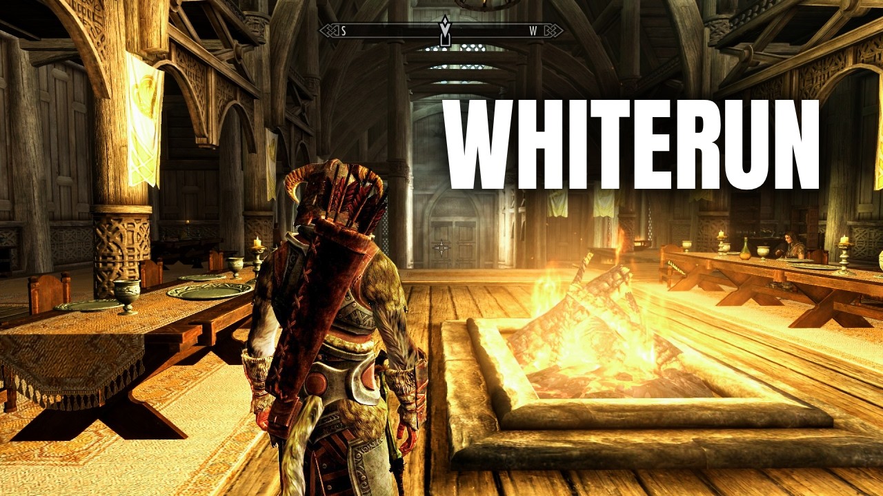 A Calm Walk Through Whiterun