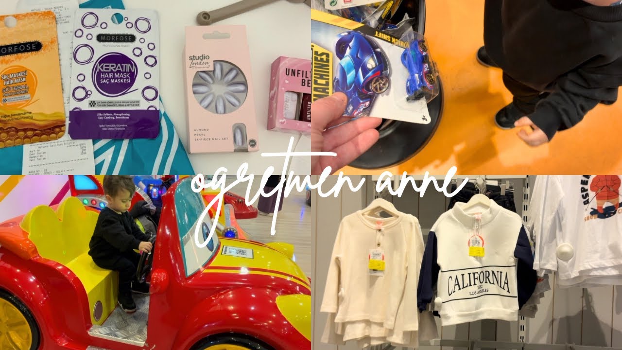 günlük vlog, öğretmen anne olmak, watsons alışverişi, alışveriş vlog, anne oğul günü 