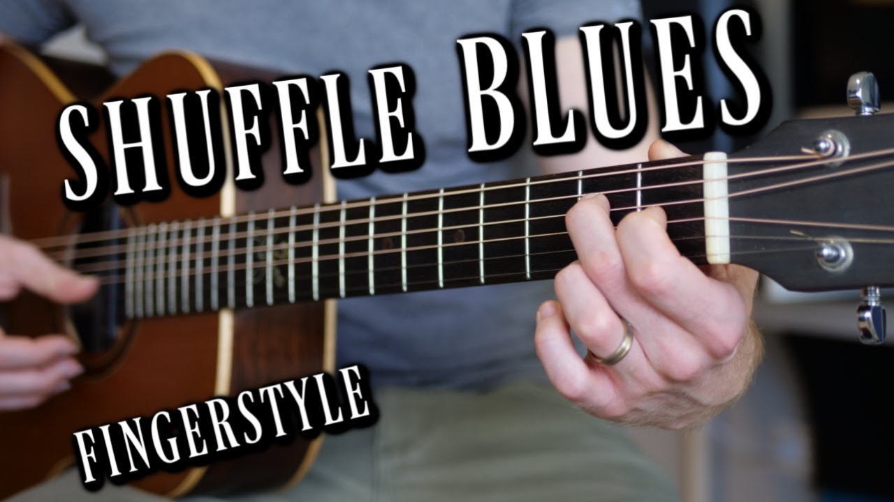 Fingerstyle Shuffle Blues ... With Just One Finger!