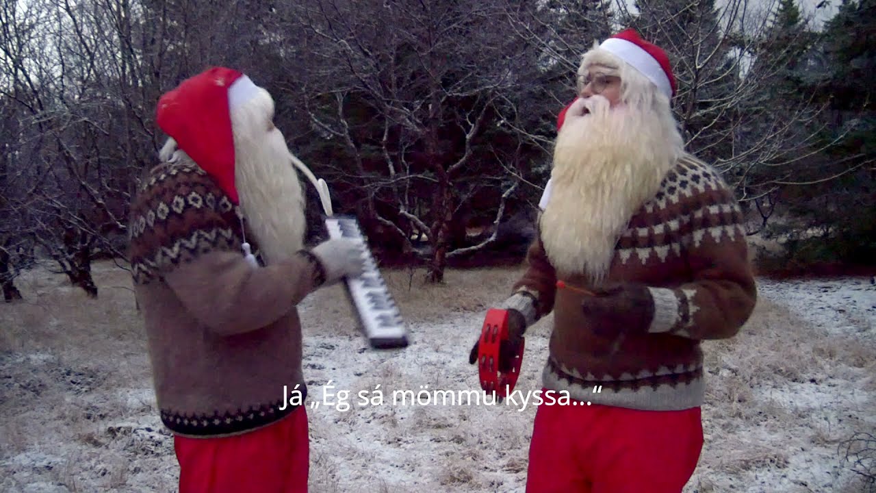 Jólasveinar æfa jólalögin