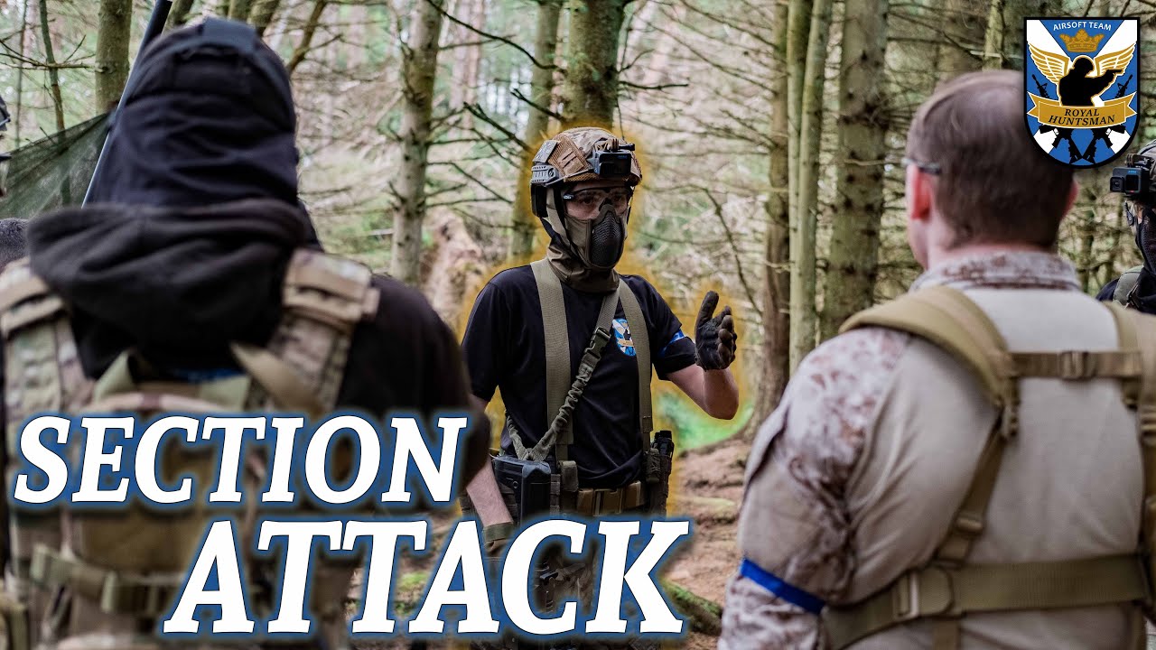 Section Attack Airsoft Gameplay – Section 8 | ROYAL HUNTSMAN