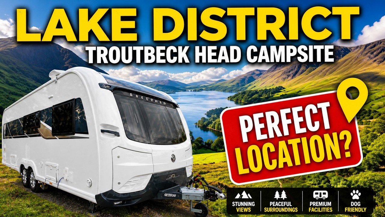 Stunning Troutbeck Head Caravan & Motorhome Club Site Tour
