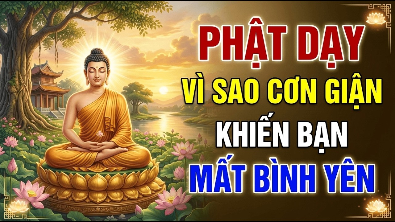 Phật Dạy: Vì Sao Cơn Giận Khiến Bạn Mất Bình Yên  |  Tiếng Phật Trong Đêm