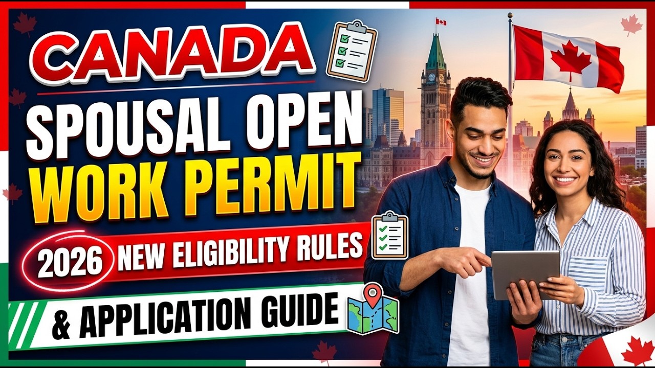 🇨🇦 Открытое разрешение на работу для супругов (SOWP) в Канаде 2026 | Новые правила участия и руко...