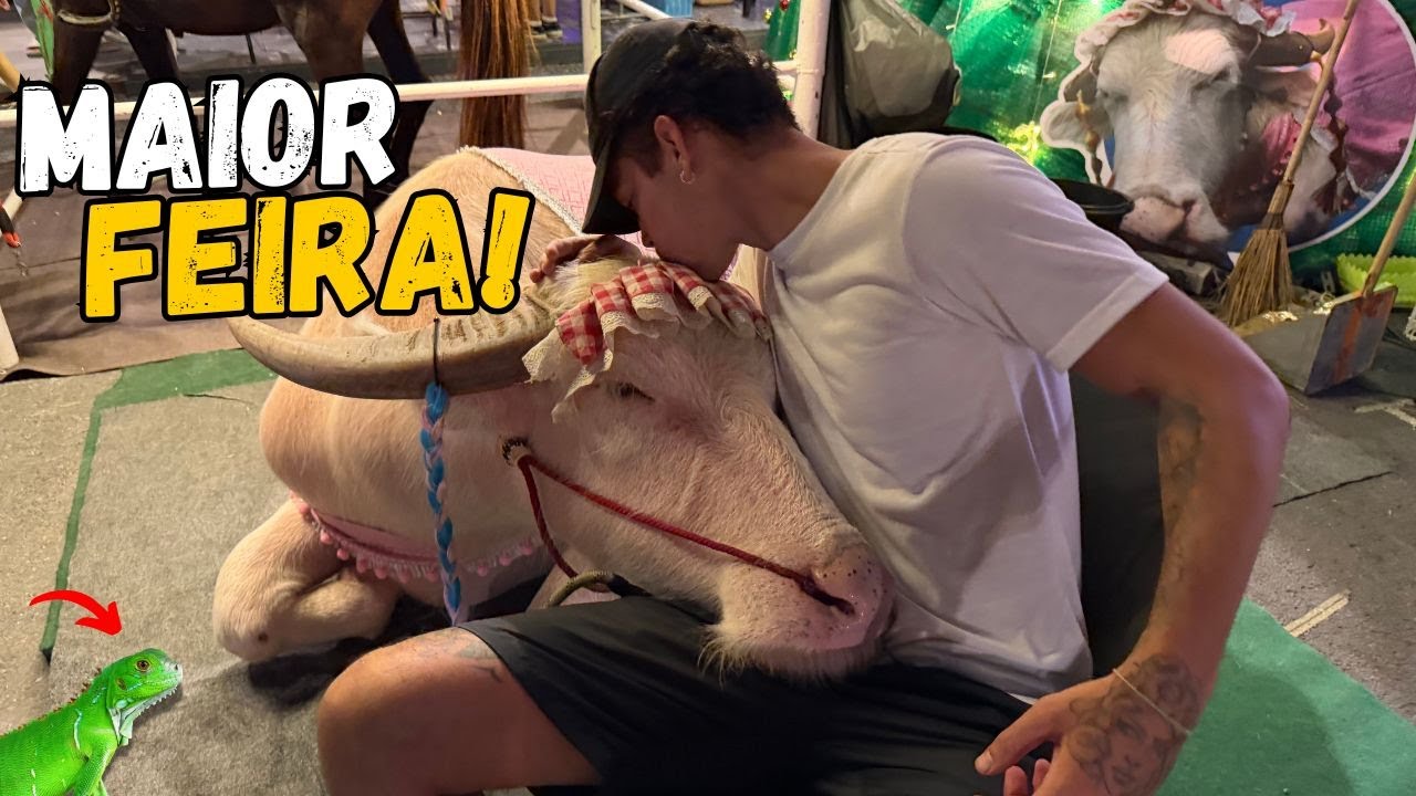 Fui Na MAIOR FEIRA de PET!