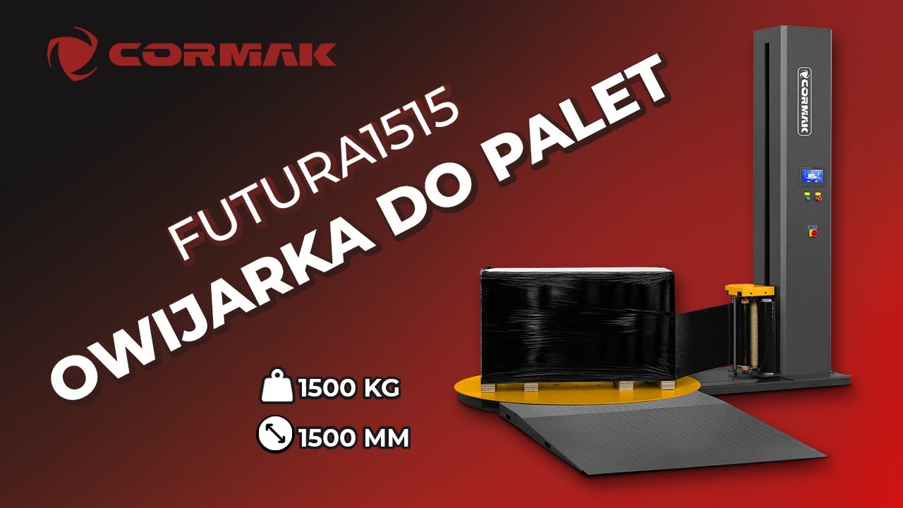 Owijarka do palet - CORMAK FUTURA 1515