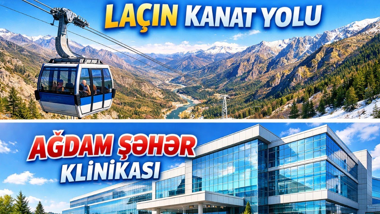Laçında Kant Yolunun İnşaasına Başlanıldı. Ağdam Şəhər Klinikası.