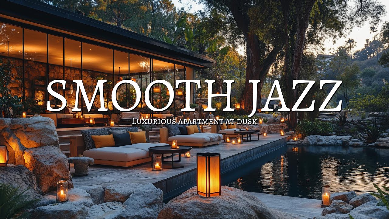 Relaxing Jazz 🎷 Cozy Vibes at Sunset 🌅 | Chill Lounge & Soft Melodies in a Warm Apartment