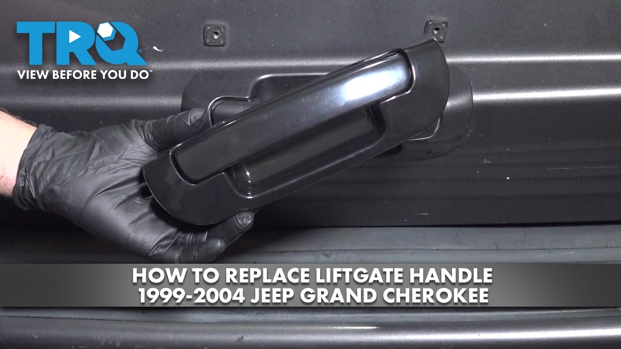 How to Replace Liftgate Handle 1999-2004 Jeep Grand Cherokee