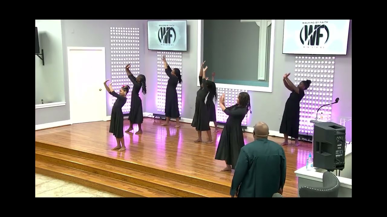 Black History Praise Dance: Stand up (Cynthia Erivo)- Walking by faith ministries praise dancers.
