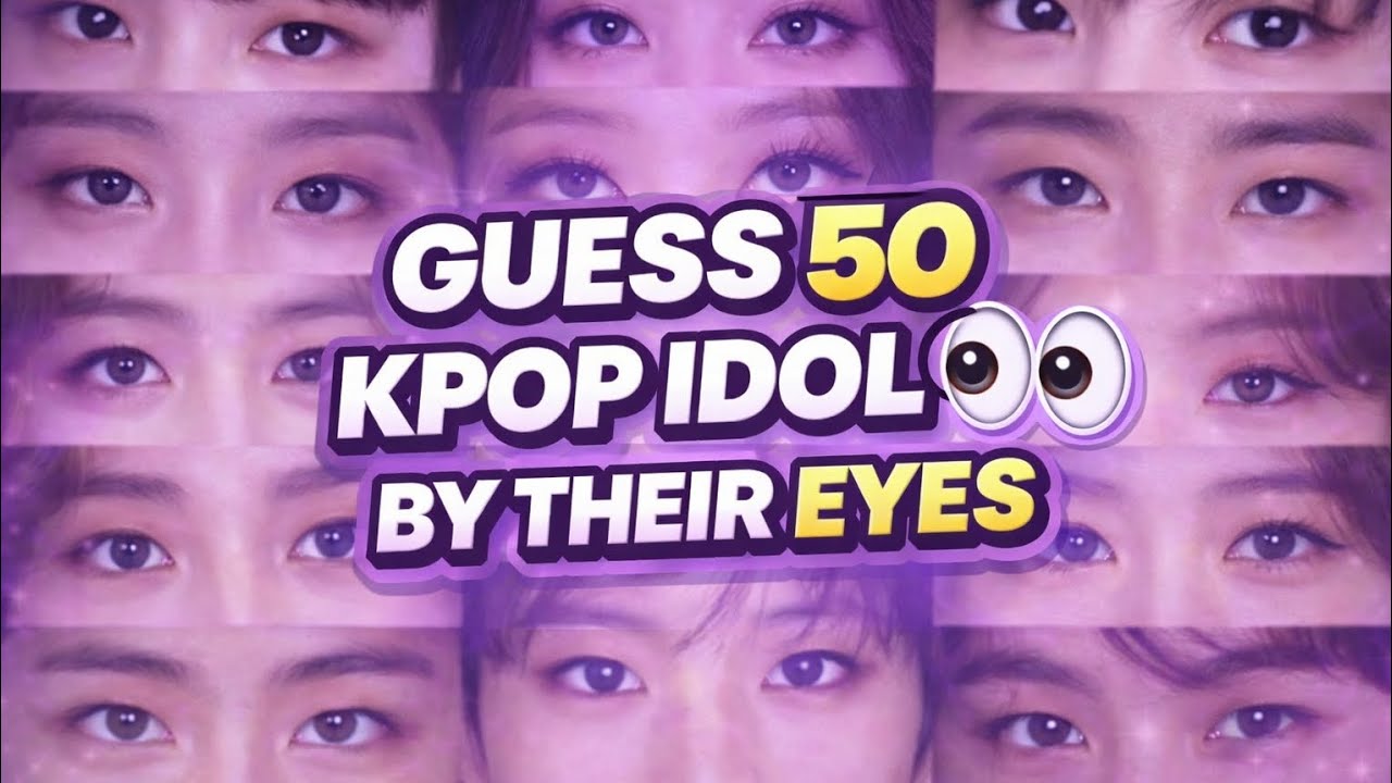 Only REAL K-pop fans can guess these idols by eyes 👀99% fans fail #kpop #challenge#viral#viralvideo 