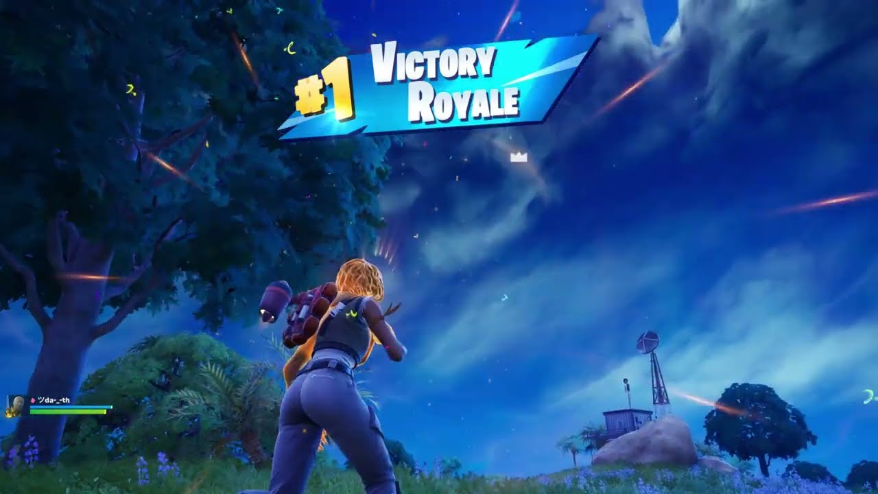 Perfect Team Play Leads to an Epic #fortnite Victory Royale