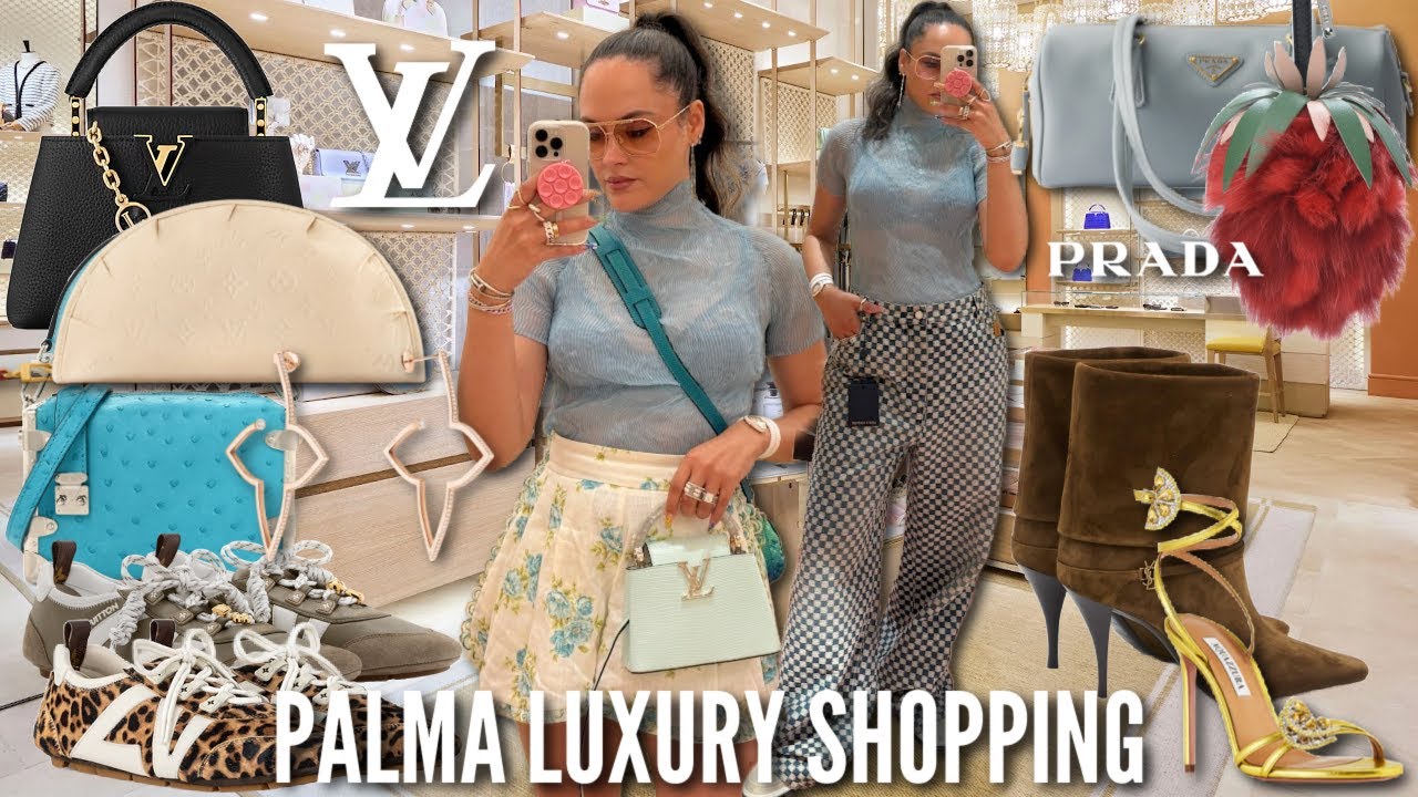 Видеоблог о роскошном шопинге на Пальма-де-Майорке! Louis Vuitton, Cortana и бутики!
