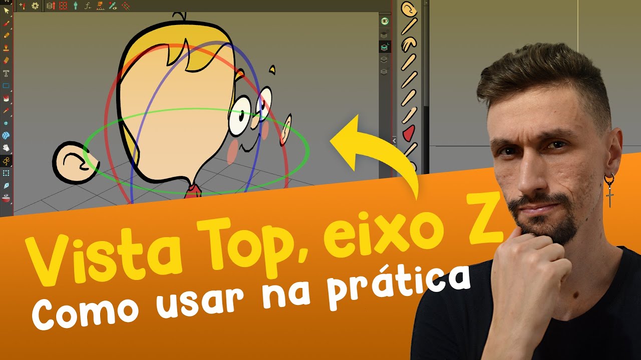 TOON BOOM HARMONY | Problemas de eixo Z, Vista Top e Perspective