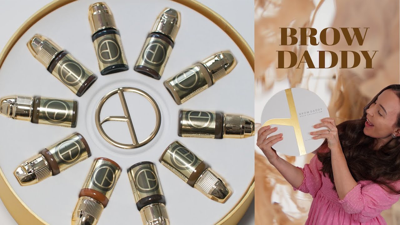 Краткий курс теории цвета Brow Daddy | Perma Blend x Brow Daddy Gold Collection